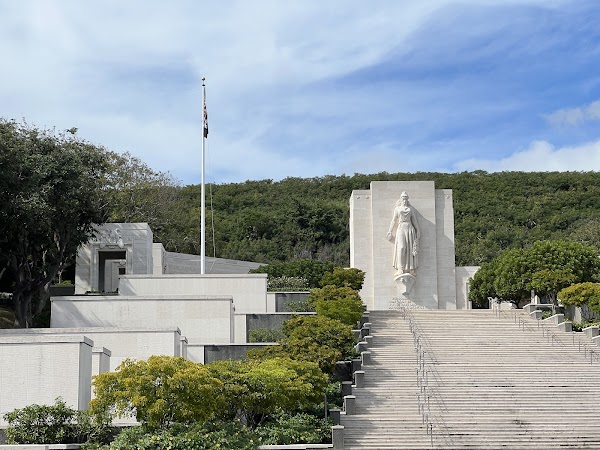 National Memorial Cemetery of the Pacific grounds