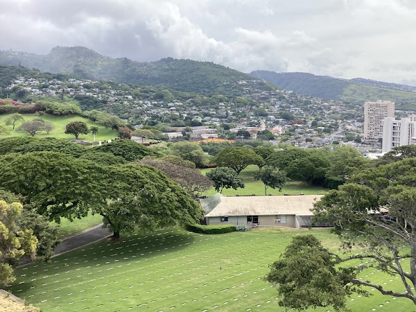 National Memorial Cemetery of the Pacific grounds