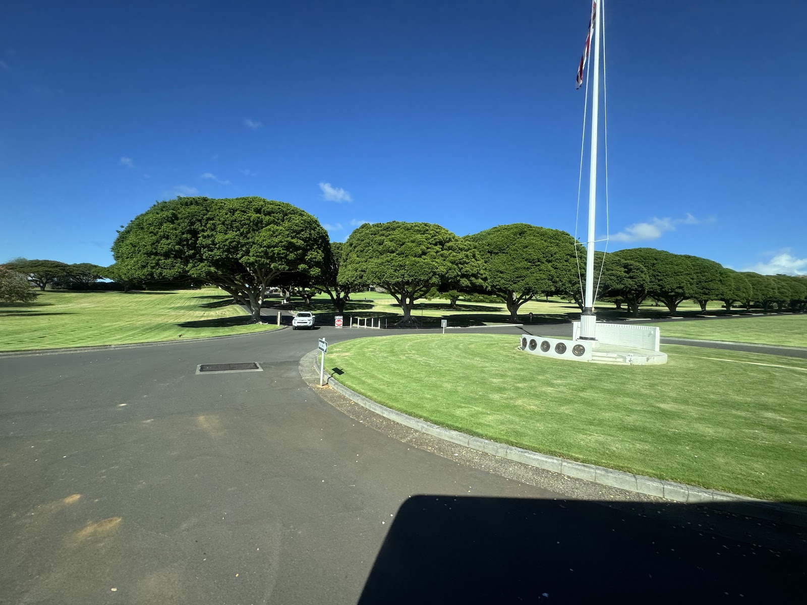 National Memorial Cemetery of the Pacific cemetery grounds and headstones