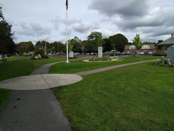 Needham Memorial Park grounds