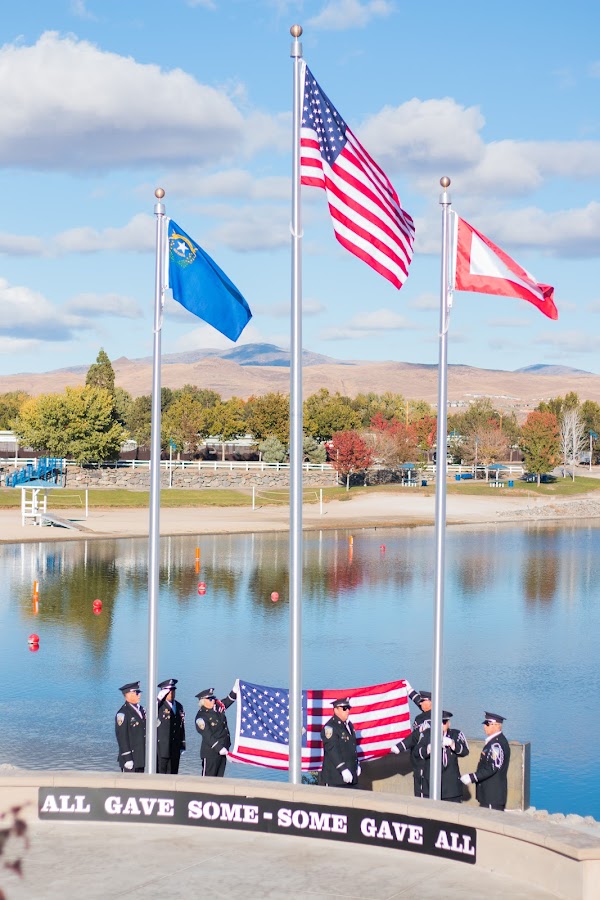 Nevada Veterans Memorial Plaza grounds