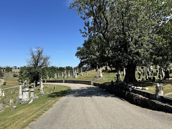New Cathedral Cemetery grounds