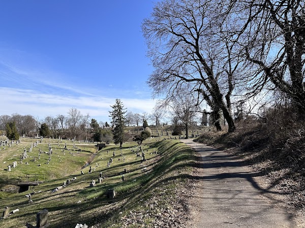 New Cathedral Cemetery grounds