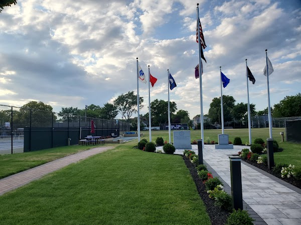 New Hyde Park Memorial Park grounds