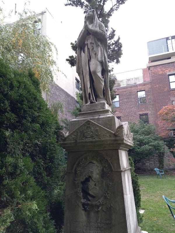 New York City Marble Cemetery grounds