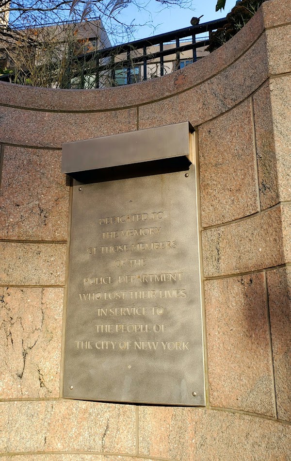 New York City Police Memorial grounds