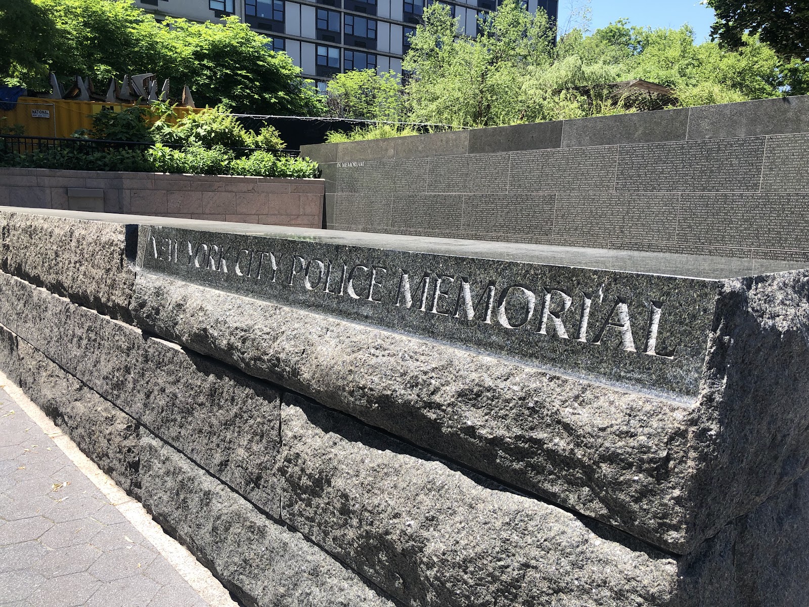 New York City Police Memorial