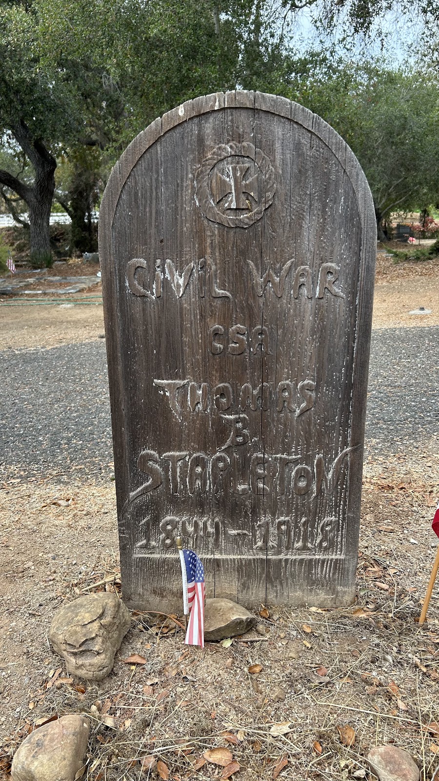 Nordhoff Cemetery cemetery grounds and headstones