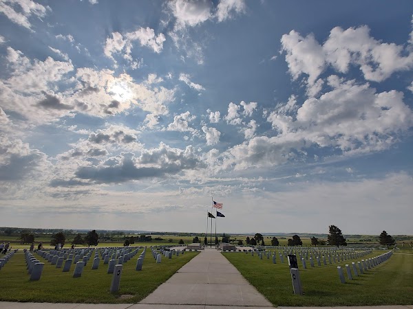 North Dakota Veterans Cemetery grounds