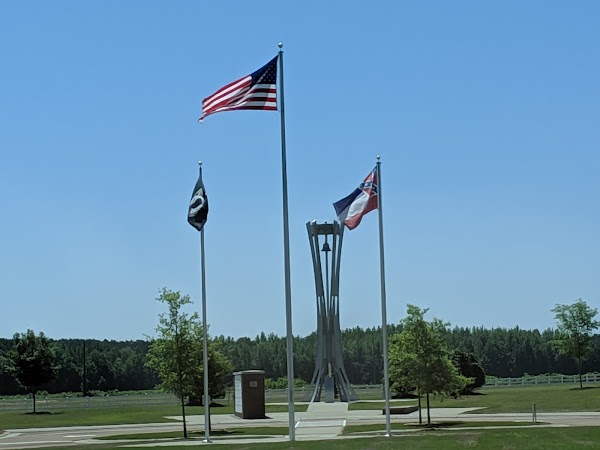 North Mississippi Veterans Memorial Cemetery grounds