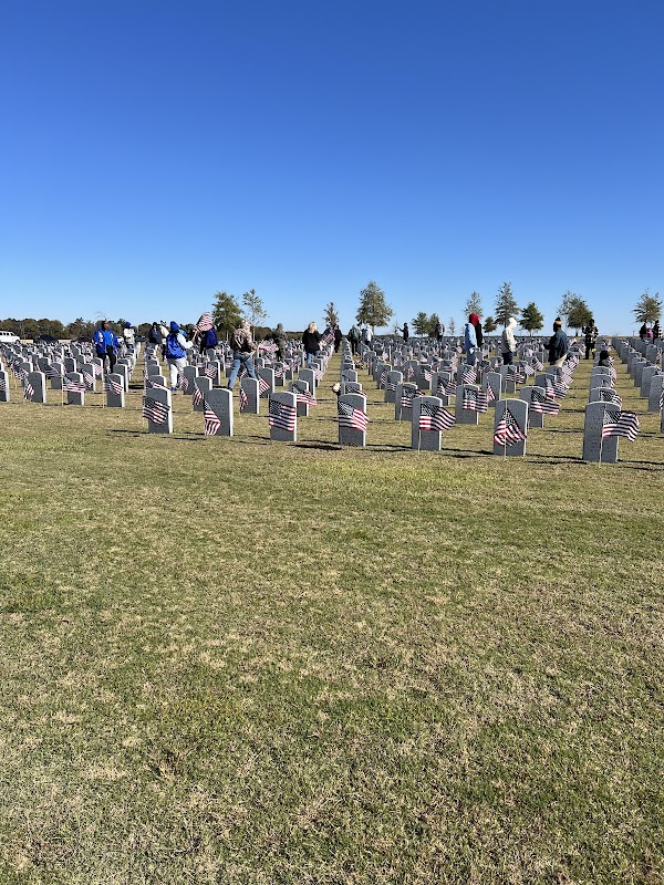 Northeast Louisiana Veterans Cemetery grounds