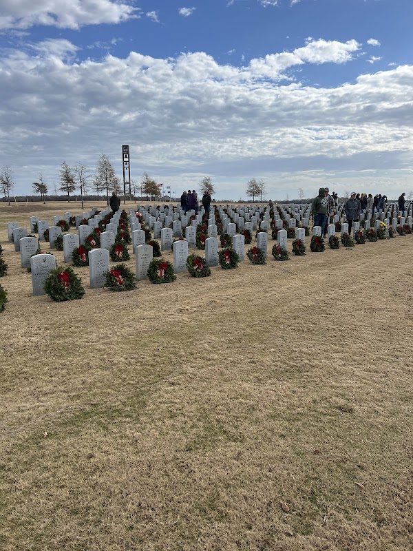 Northeast Louisiana Veterans Cemetery grounds