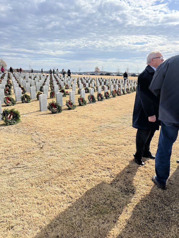 Northeast Louisiana Veterans Cemetery grounds