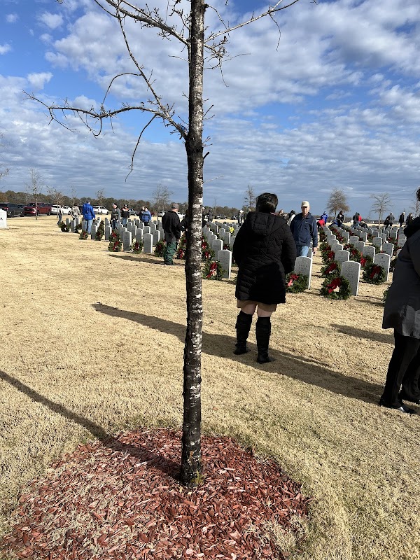 Northeast Louisiana Veterans Cemetery grounds