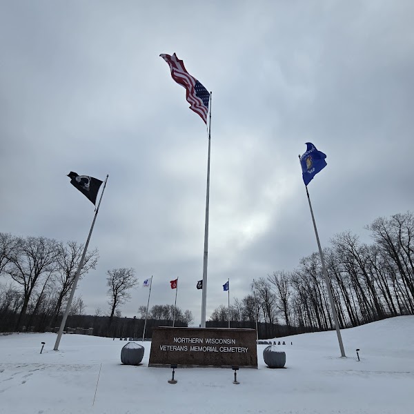 Northern Wisconsin Veterans Memorial Cemetery grounds