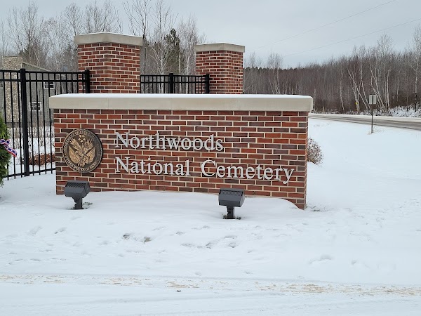 Northwoods National Cemetery grounds
