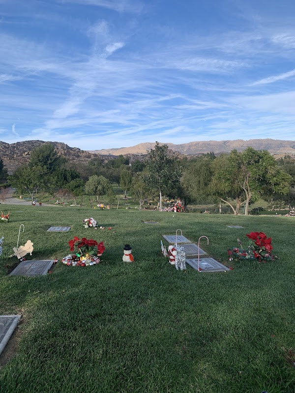 Oakwood Memorial Park and Cemetery grounds