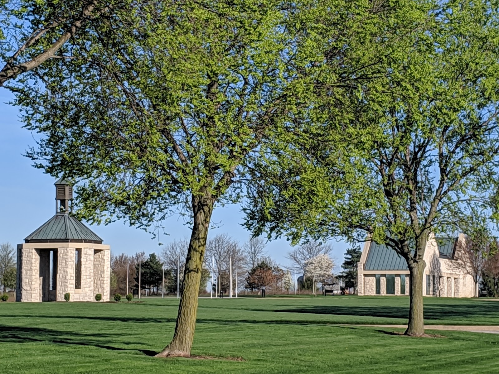 Ohio Western Reserve National Cemetery cemetery grounds and headstones
