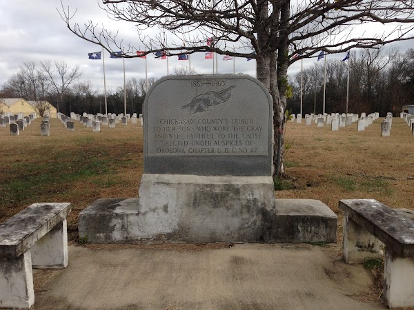 Okolona Confederate Cemetery grounds