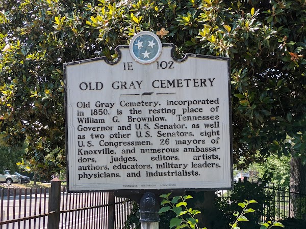 Old Gray Cemetery grounds