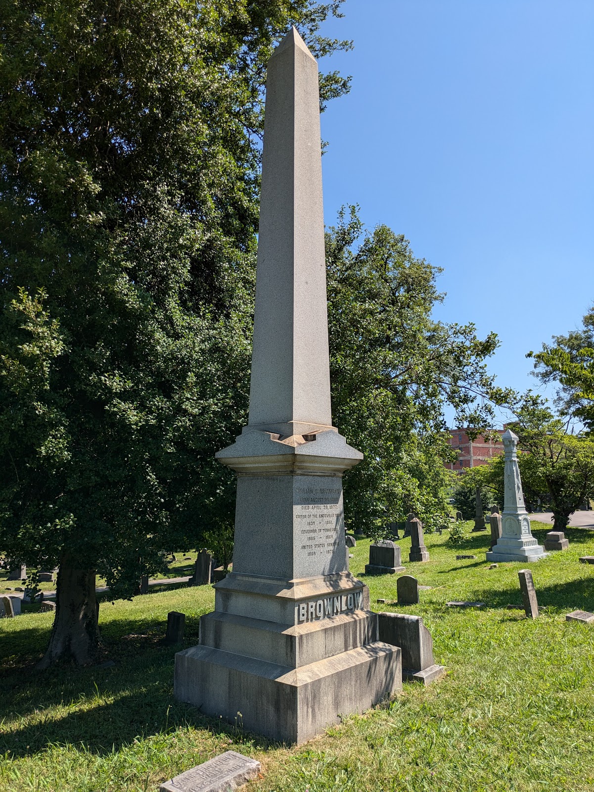 Old Gray Cemetery cemetery grounds and headstones