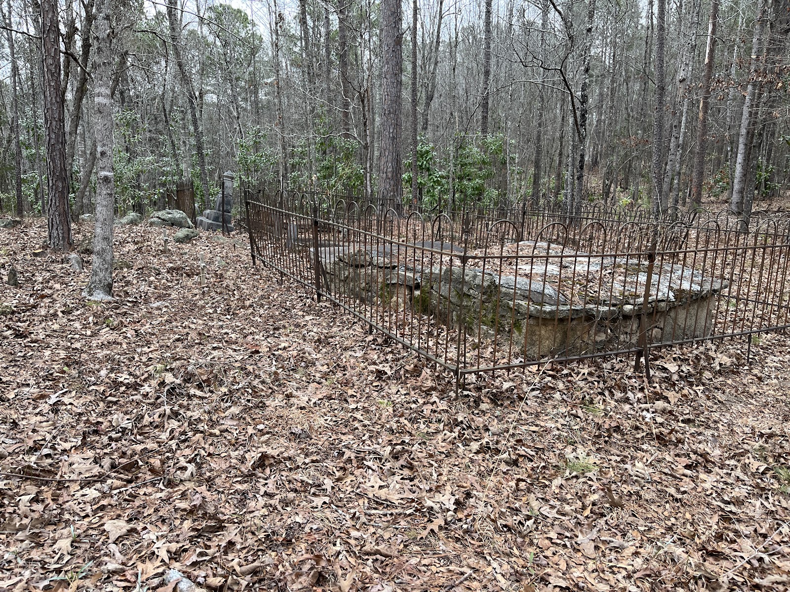 Old Rockford Cemetery cemetery grounds and headstones