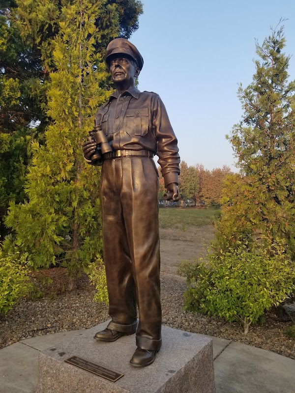 Oregon Korean War Memorial grounds