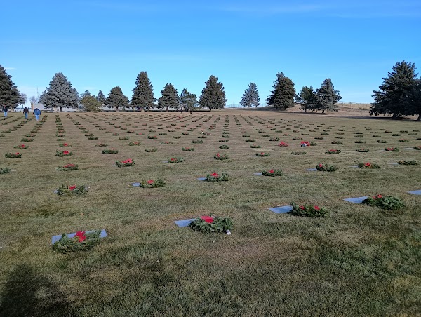 Oregon Trail Veterans Cemetery grounds