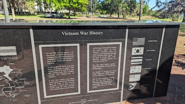 Orlando Veteran's Memorial Park grounds