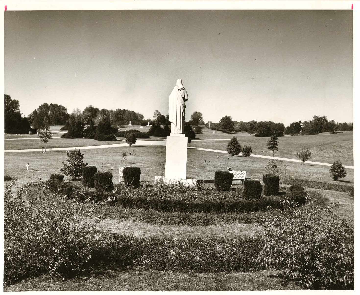 Our Lady of Peace Cemetery cemetery grounds and headstones