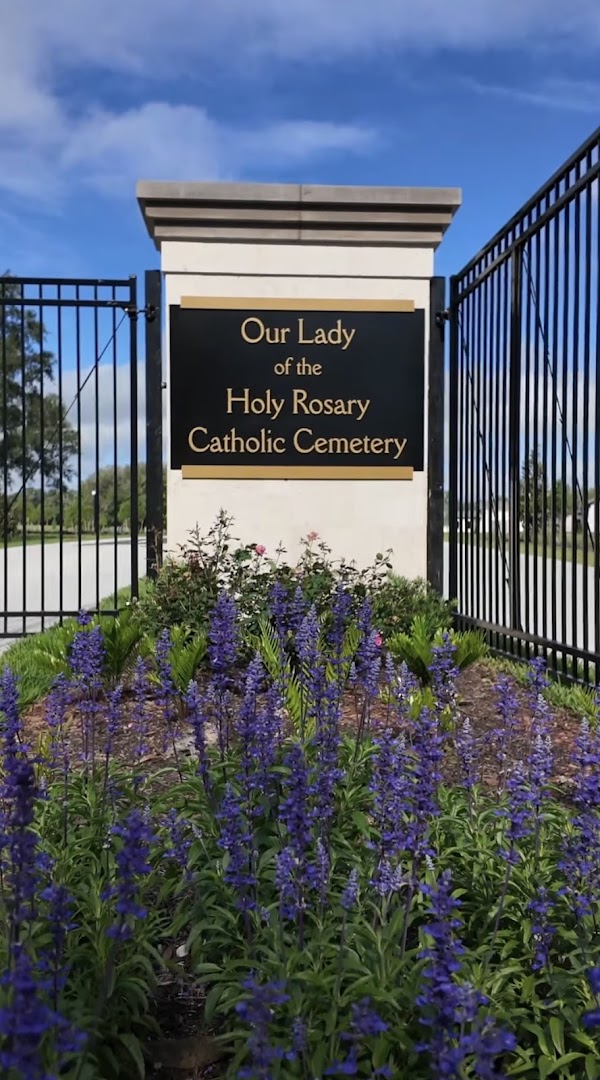 Our Lady of the Holy Rosary Catholic Cemetery Central Florida grounds