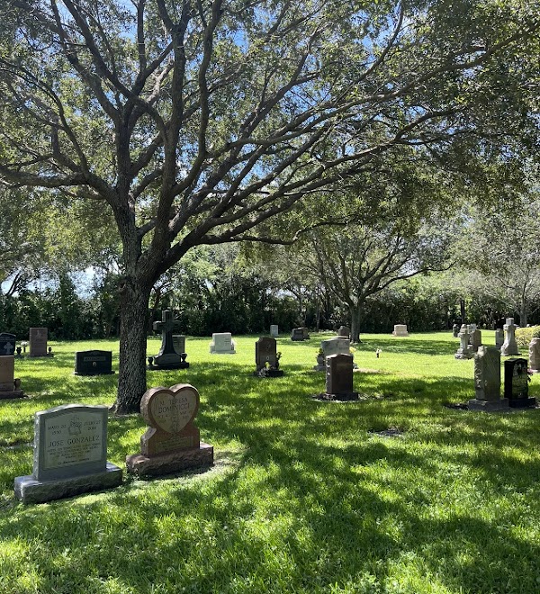 Our Lady Queen of Heaven Cemetery grounds