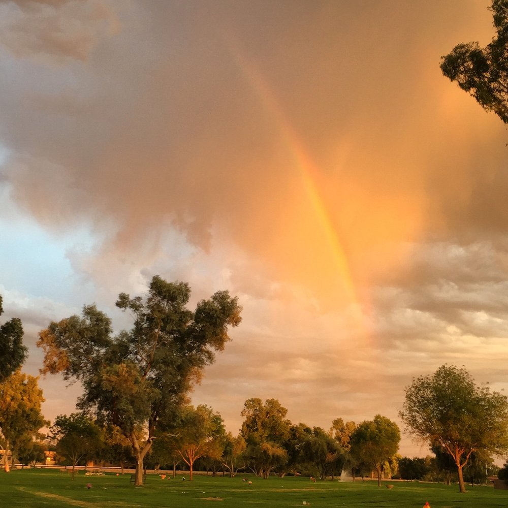 Paradise Memorial Gardens headstone and grounds