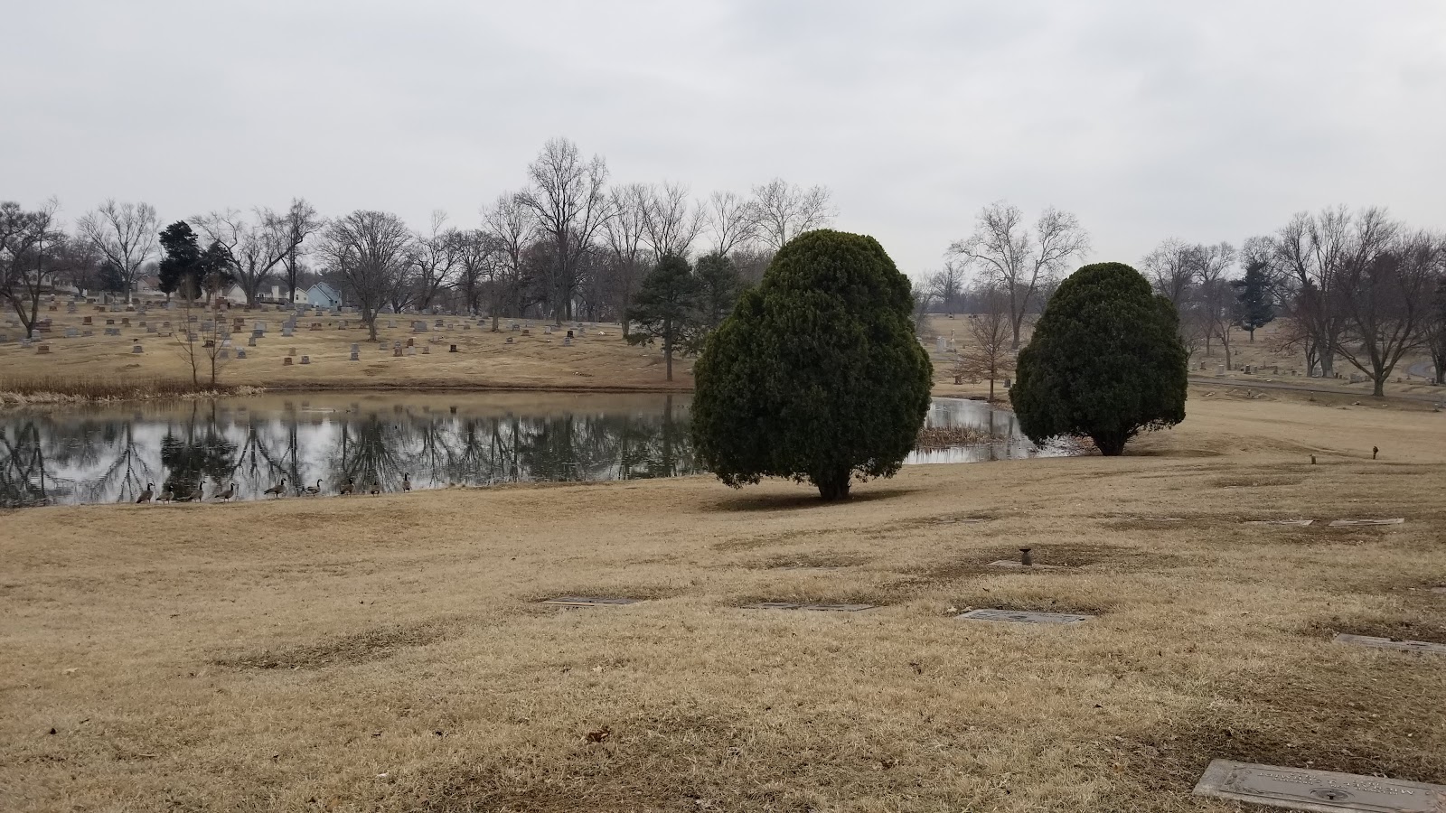 Park Lawn Cemetery cemetery grounds and headstones