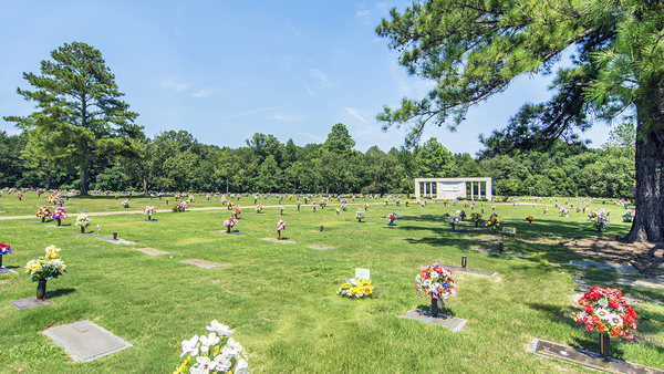 Parkhill Cemetery cemetery grounds and headstones