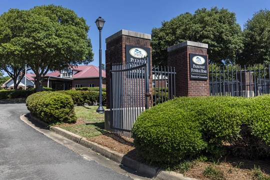 Parkway Funeral Home & Parkway Memorial Cemetery grounds