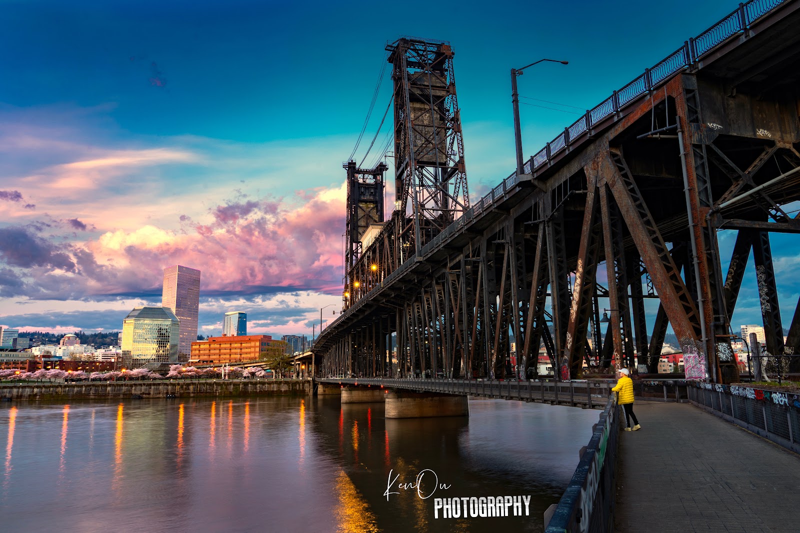 Peace Memorial Park cemetery grounds and headstones