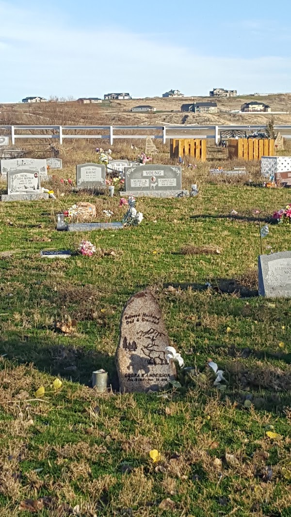 Peaceful Valley Cemetery grounds