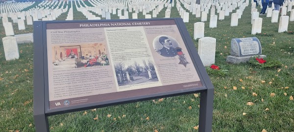 Philadelphia National Cemetery grounds