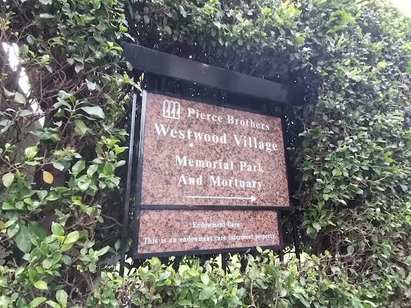 Pierce Brothers Westwood Village Memorial Park & Mortuary grounds