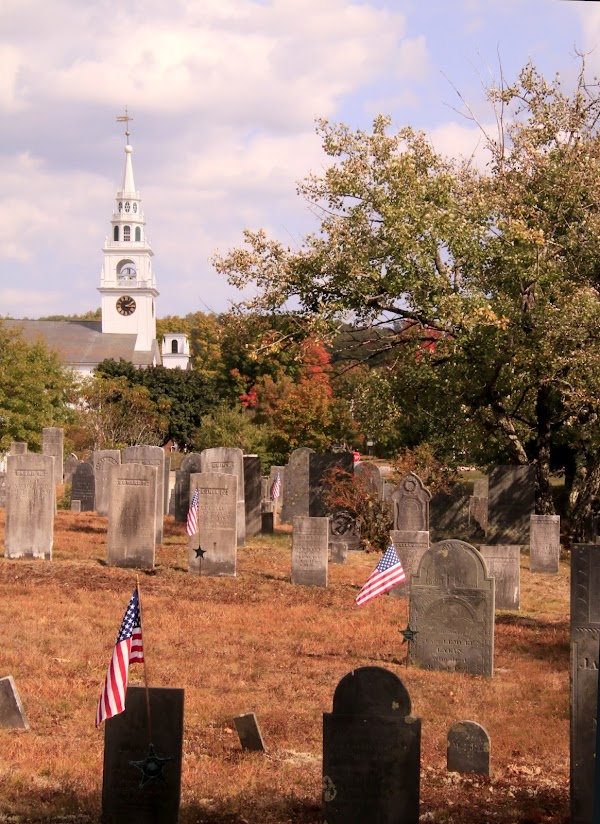 Pine Ridge Cemetery grounds