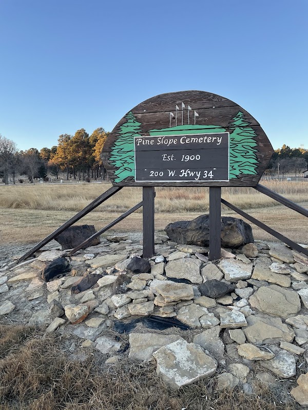 Pine Slope Cemetery grounds