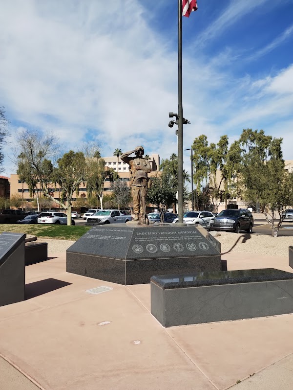 Pioneer & Military Memorial Park grounds
