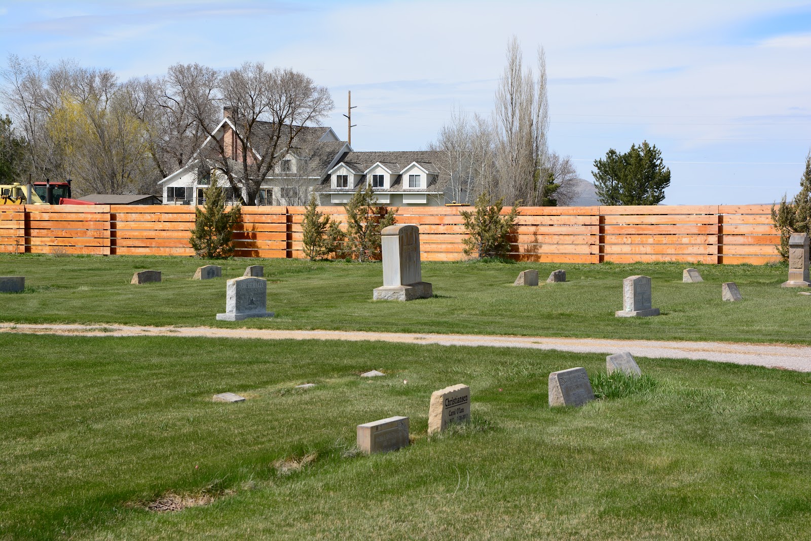Pleasant View Cemetery cemetery grounds and headstones