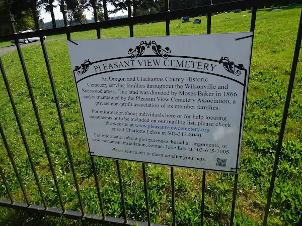 Pleasant View Cemetery grounds