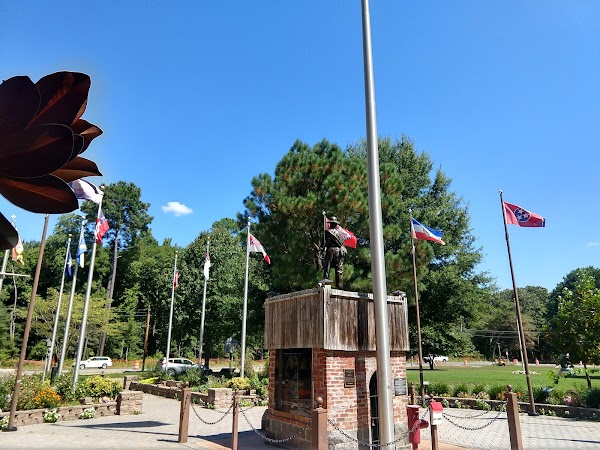 Point Lookout Confederate Cemetery grounds