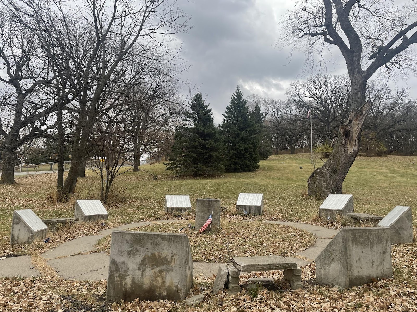 Potter's Field - Historical Cemetery cemetery grounds and headstones