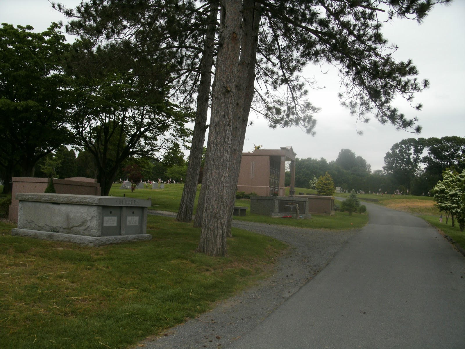 Prospect Cemetery cemetery grounds and headstones