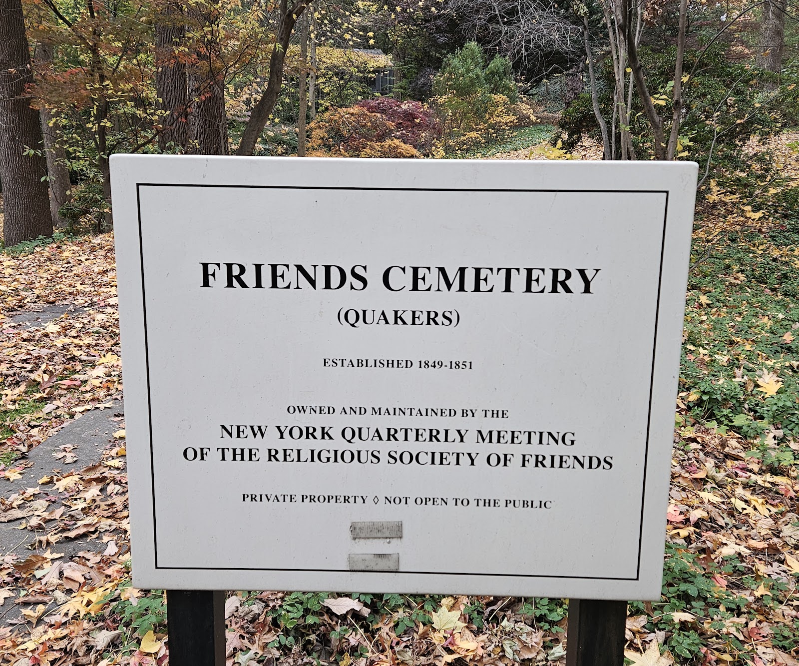 Quaker Cemetery