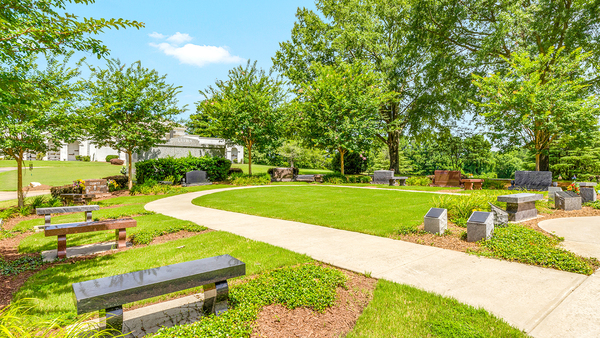 Raleigh Memorial Park & Mitchell Funeral Home grounds